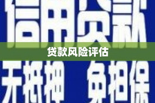 建昌贷款风险评估