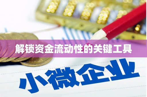 建昌解锁资金流动性的关键工具