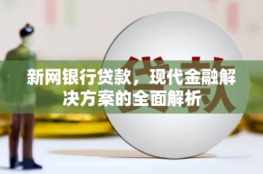 建昌新网银行贷款，现代金融解决方案的全面解析
