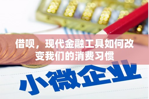 建昌借呗，现代金融工具如何改变我们的消费习惯