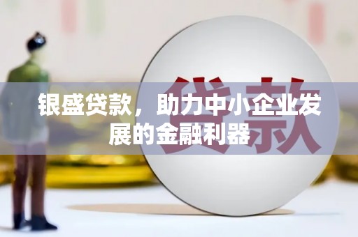 建昌银盛贷款，助力中小企业发展的金融利器