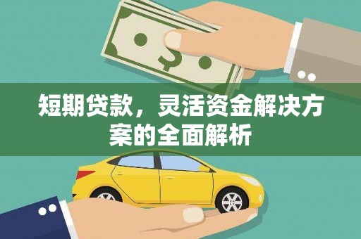 建昌短期贷款，灵活资金解决方案的全面解析