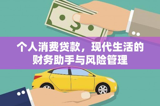 建昌个人消费贷款，现代生活的财务助手与风险管理